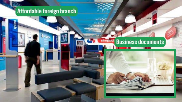 Affordably Open Foreign Branch