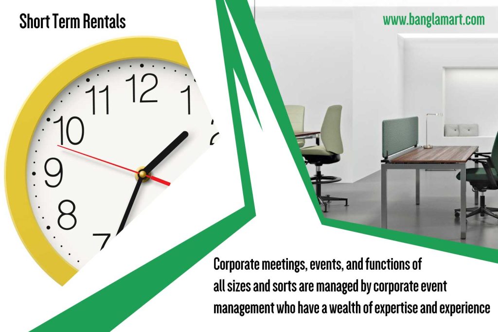 Short Term Rental For Corporate office metting