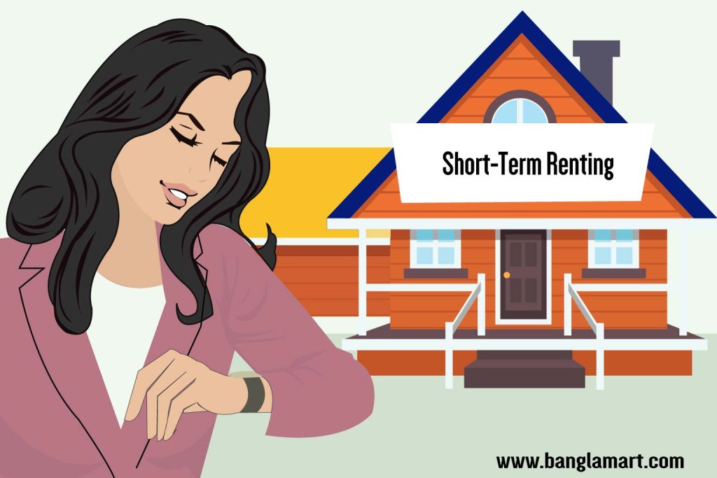 Short-term renting apartment