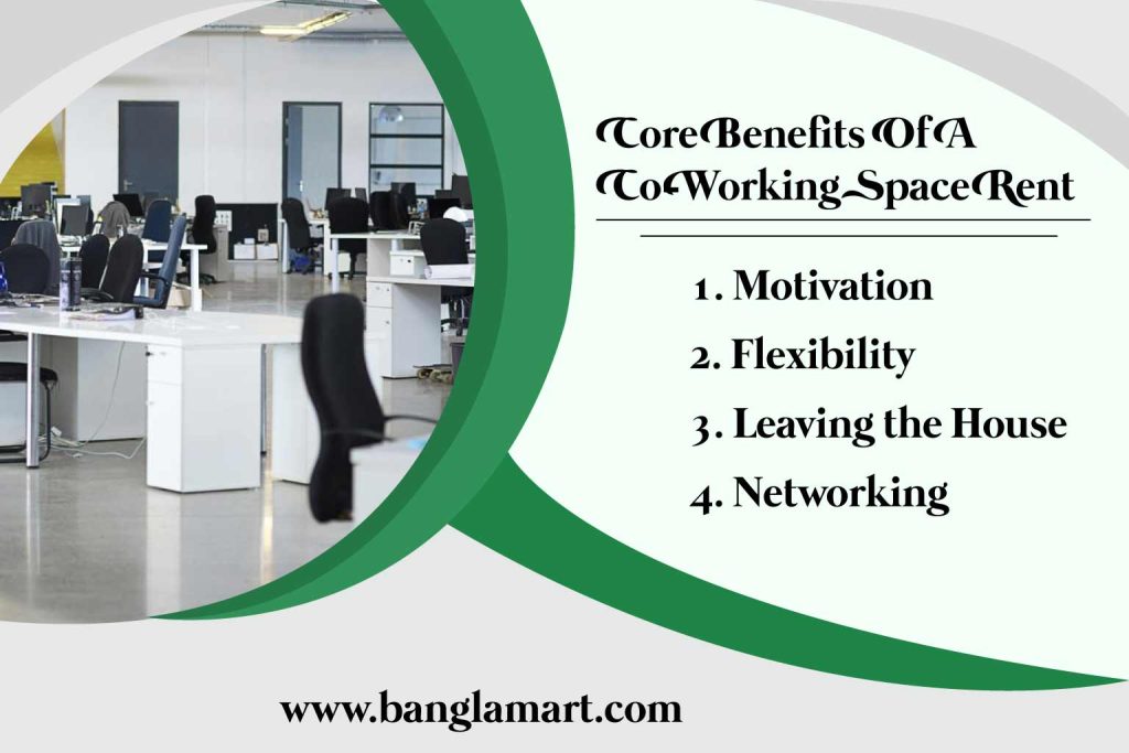 Core Benefits Of A Co Working Space Rent, Co-Working Office