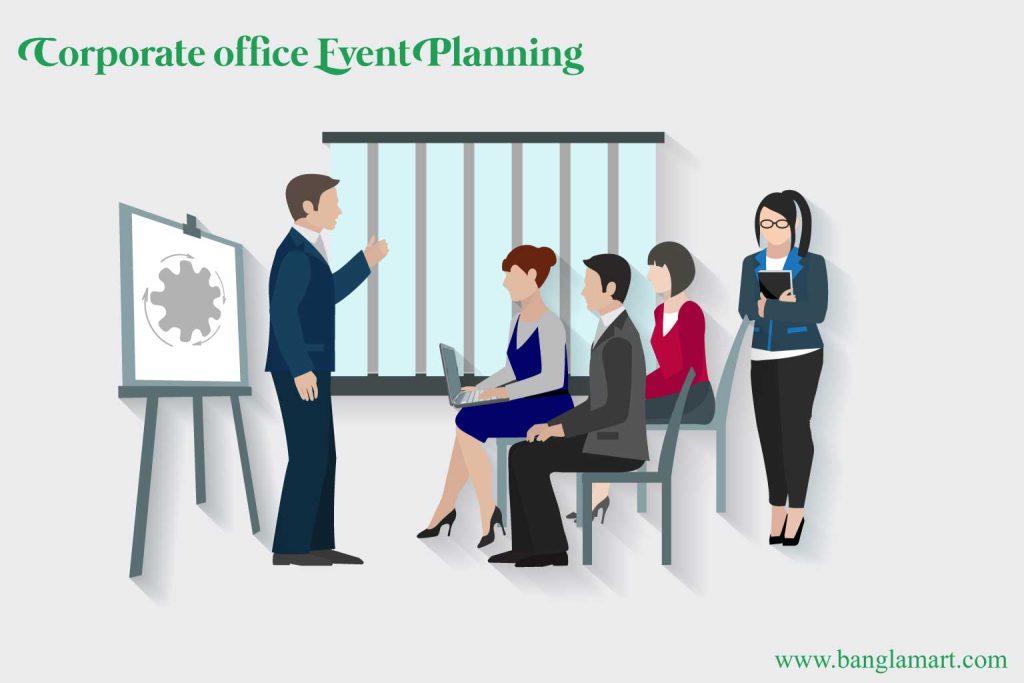 Corporate office event planing