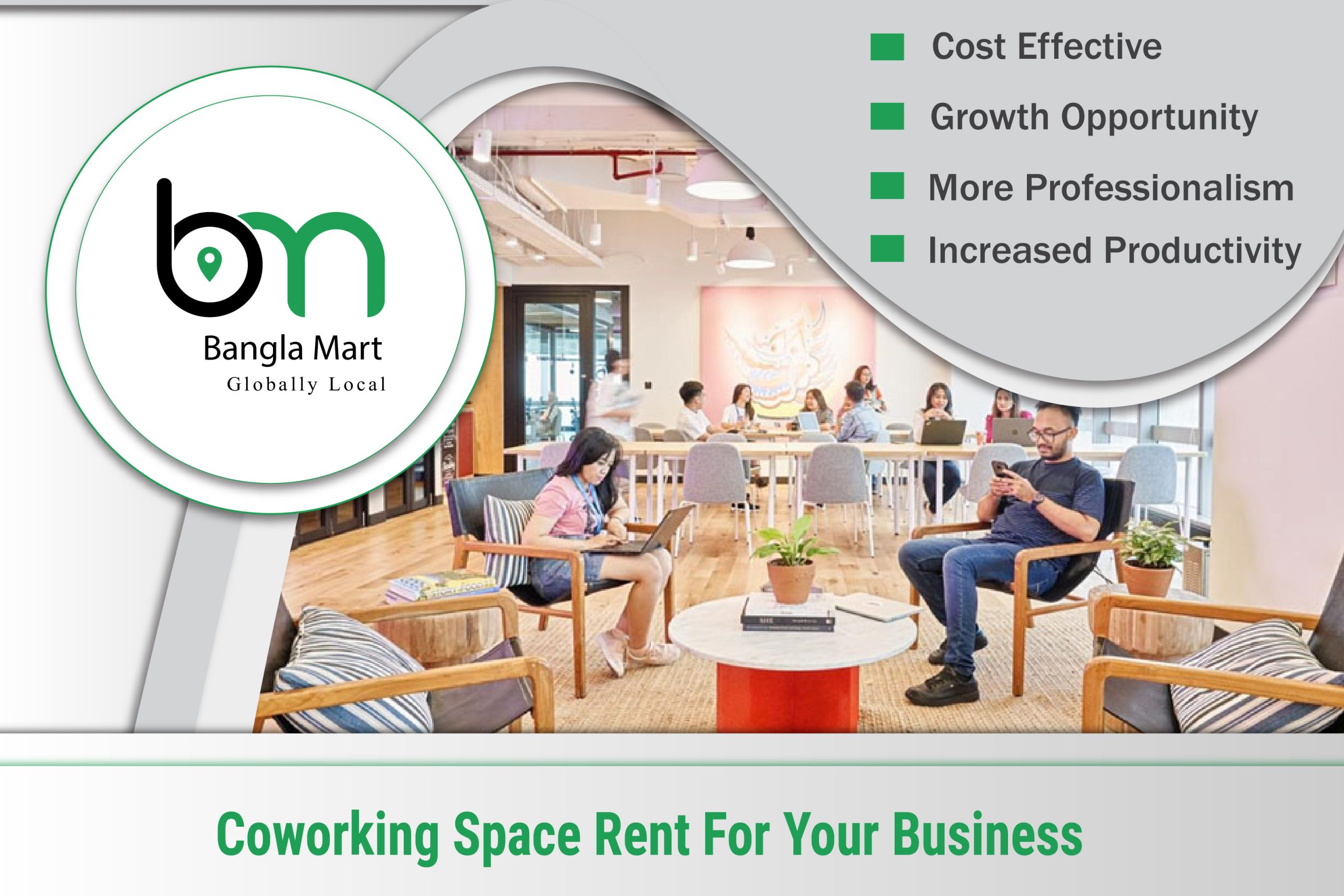 Coworking Space Rent For Your Business
