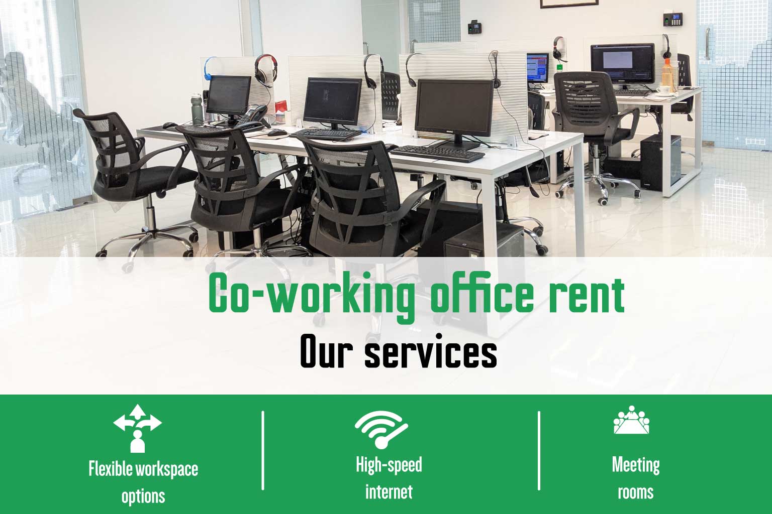 Co-Working Office Rent Our Services