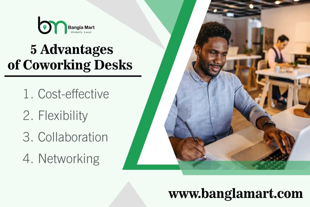 5 Advantages Of Coworking Desks