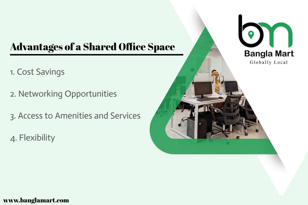 Benefits of a Shared Office Space near Dhaka