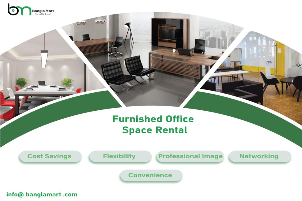 Furnished Office Space Rental in Bangladesh