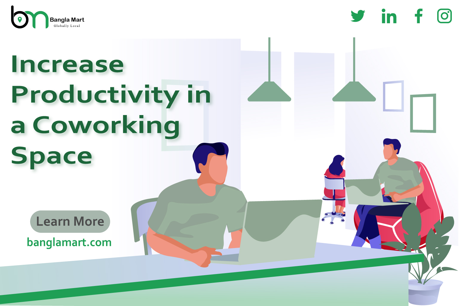 Increase Productivity in a Coworking Space