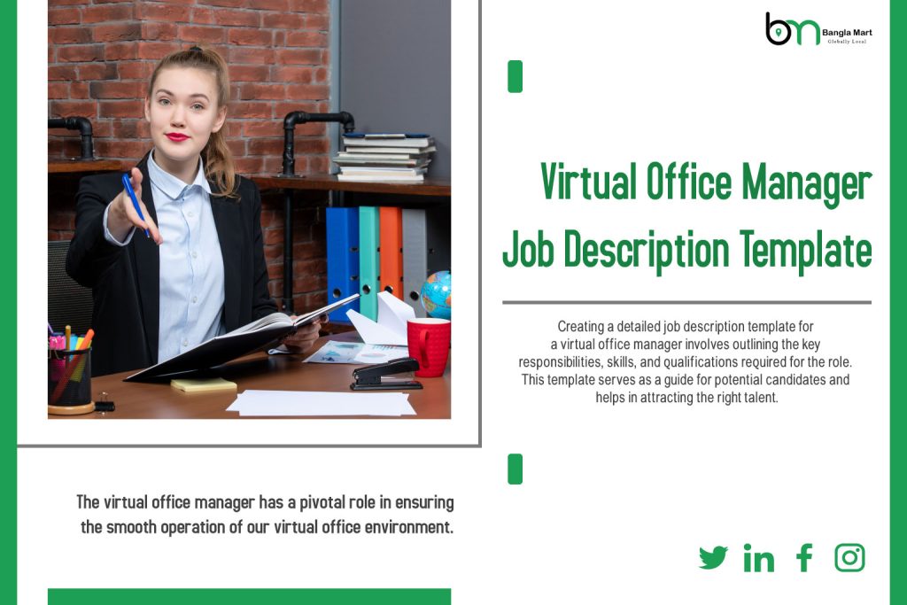 Virtual Office Manager Job Description Template