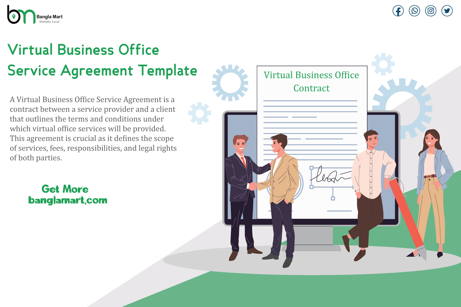 Virtual Business Office Service Agreement Template